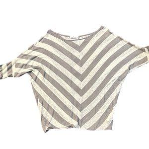 Velvet by Graham & Spencer linen striped top